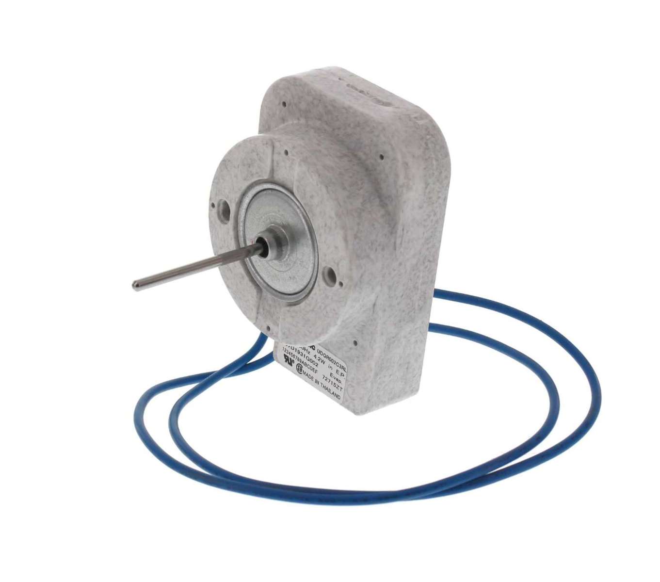 WG03F00256 - Genuine OEM GE Refrigerator Evaporator Fan Motor Kit